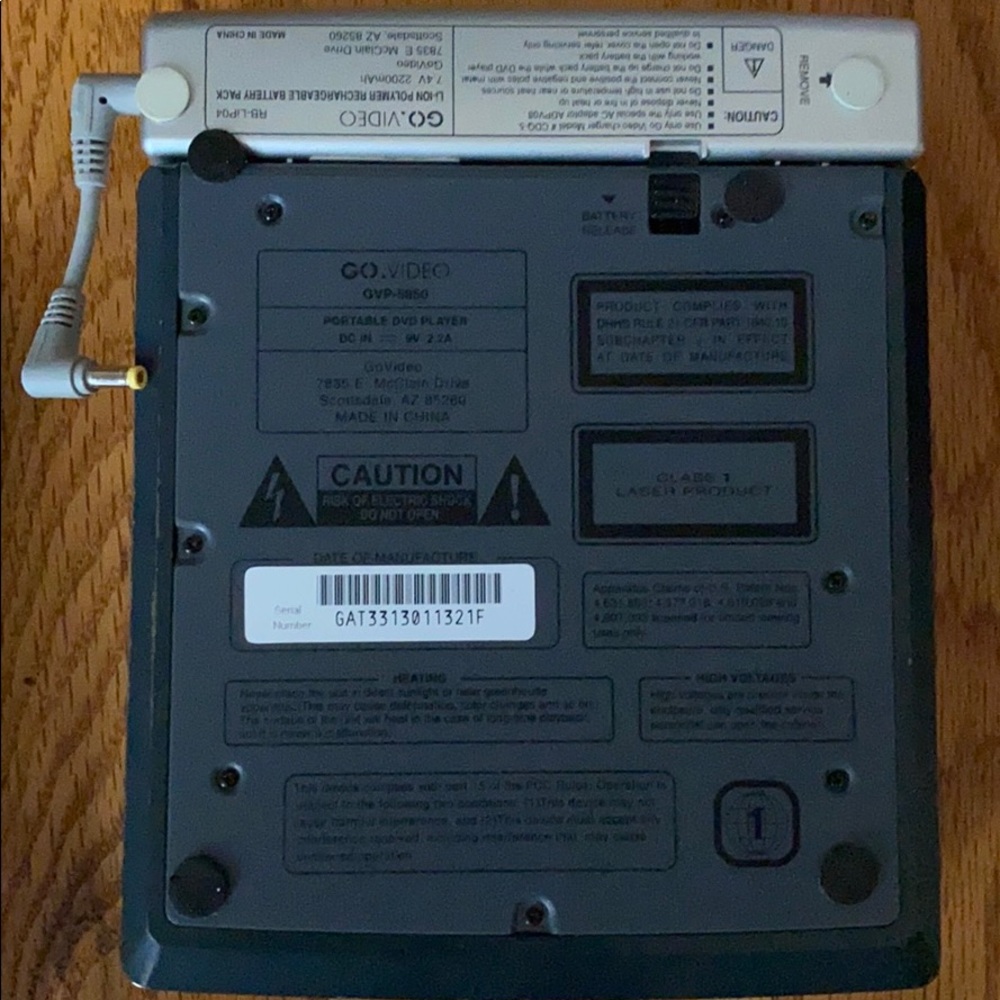 Go video DVD player - Picture 3 of 9